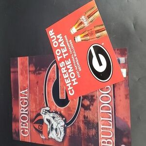 UGA Georgia Bulldogs Fan Alumni Student Dorm Display Signs (2)